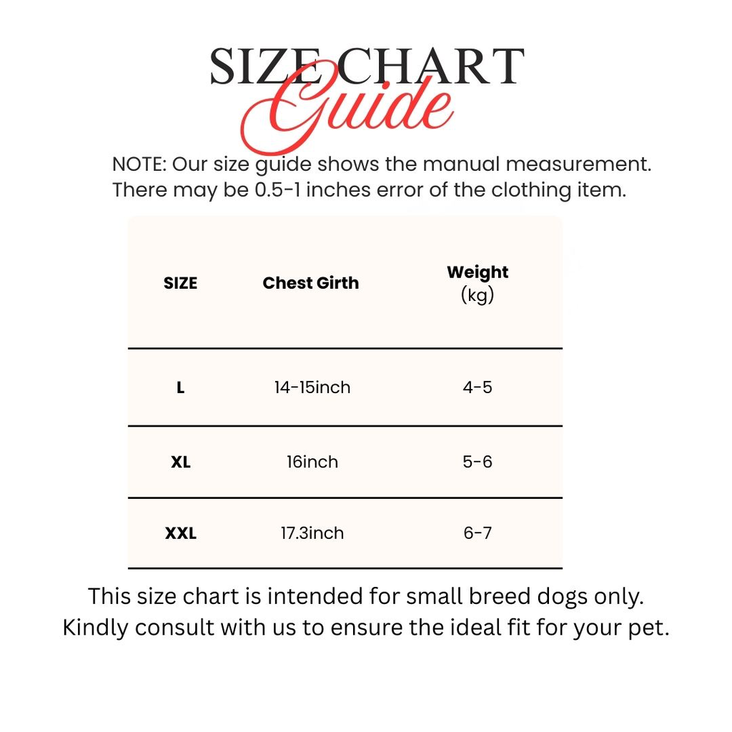 Black and White Modern Size Chart Instagram Post.webp