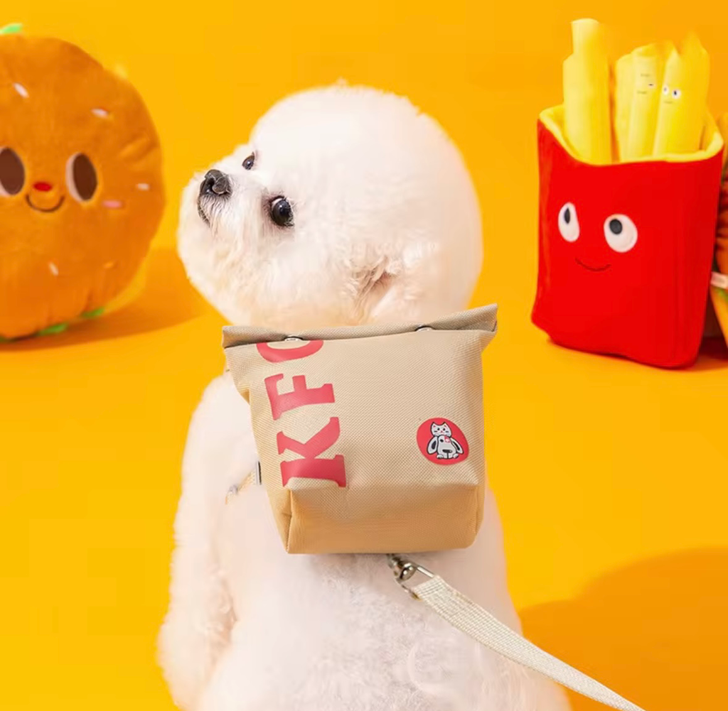 KFC leash vest set🌟 (M)