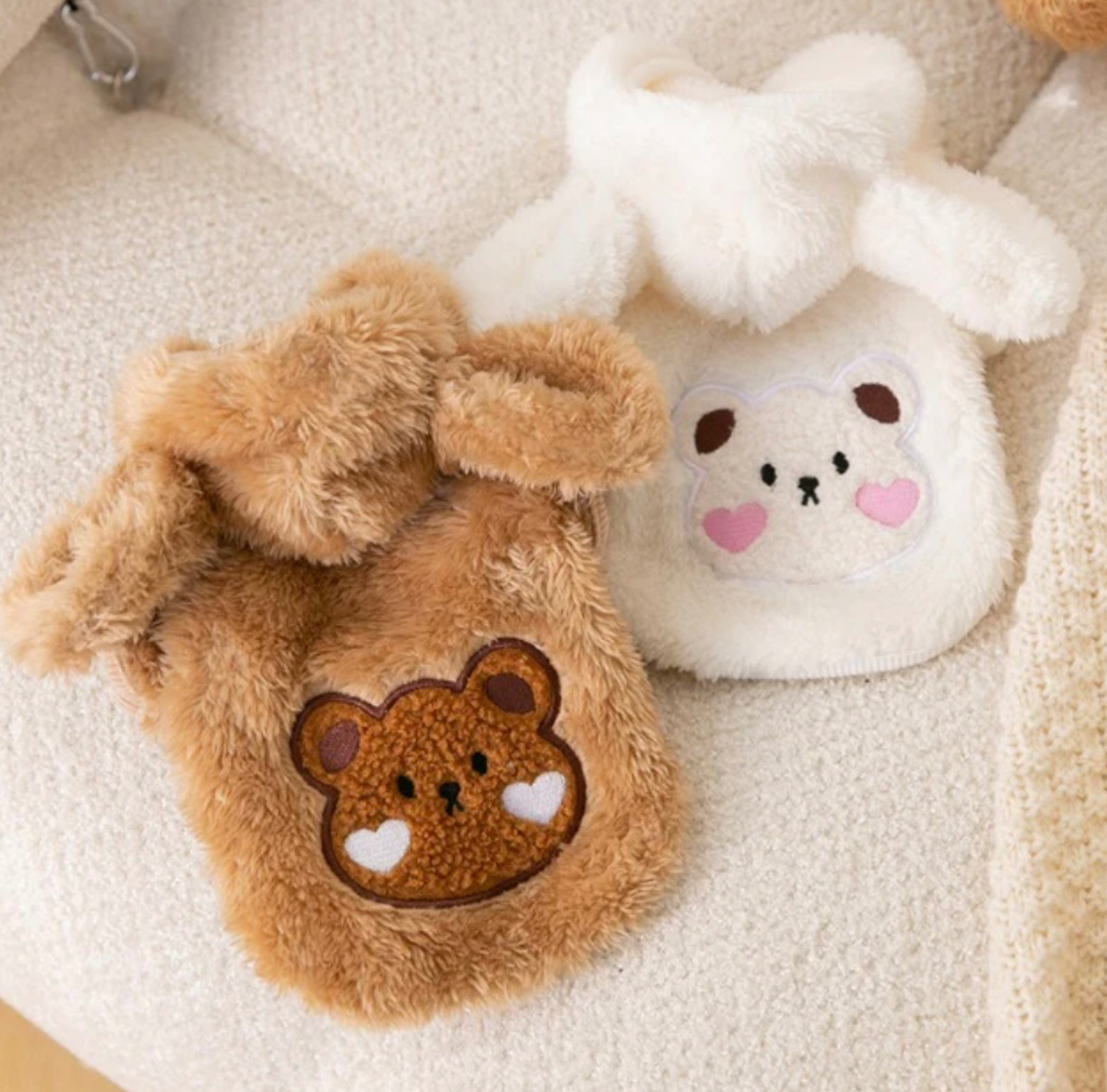 Brown snowy cardigan 🧸sweater