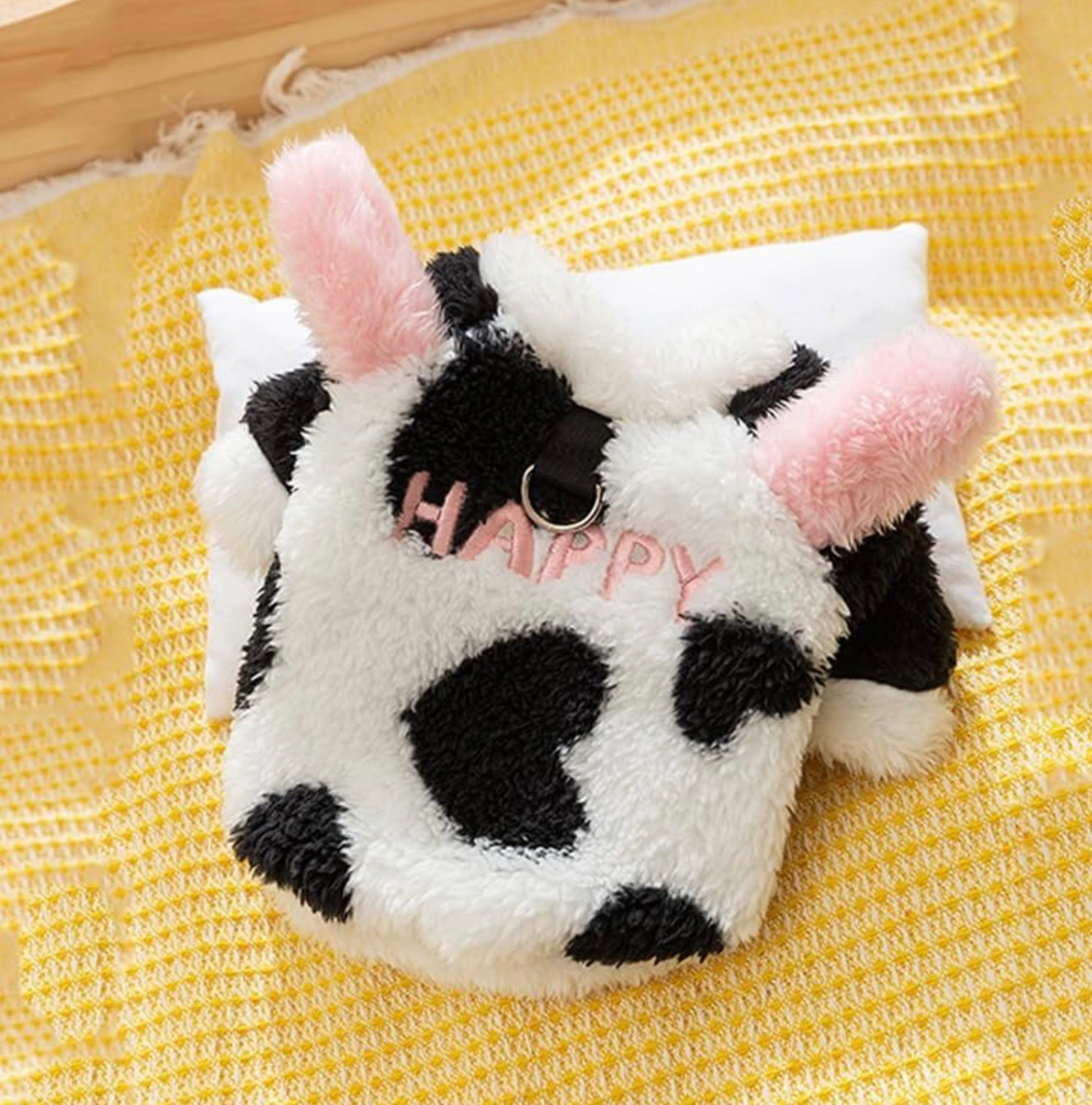 Cow print cardigan 