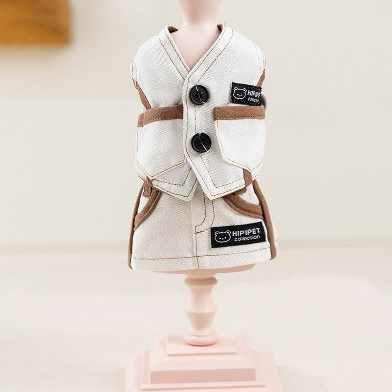 Milk&Biscotti Denim Two piece set  (L)