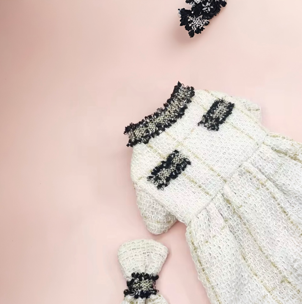 Parisian Crème Dress (L)